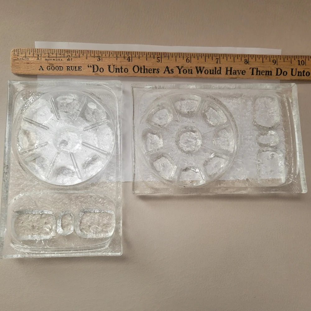 Vintage Kosta Boda Set of 2 ~ Pipe or Cigar Holder Ashtray ~ MCM ~ SEE NOTE! - Picture 5 of 14